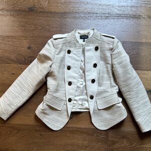 Karen Millen tailored military style blazer us sz10